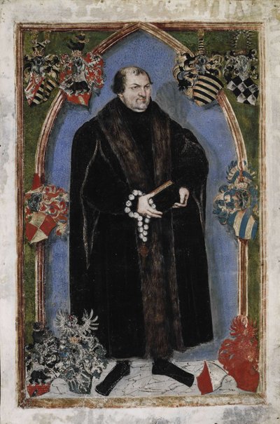 乔治三世（Anhalt-Dessau王子）的肖像1507-1553，1553年 作者 卢卡斯·克拉纳赫（Lucas Cranach）