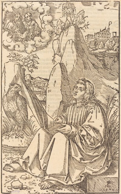 景观中的圣约翰 作者 卢卡斯·克拉纳赫（Lucas Cranach）