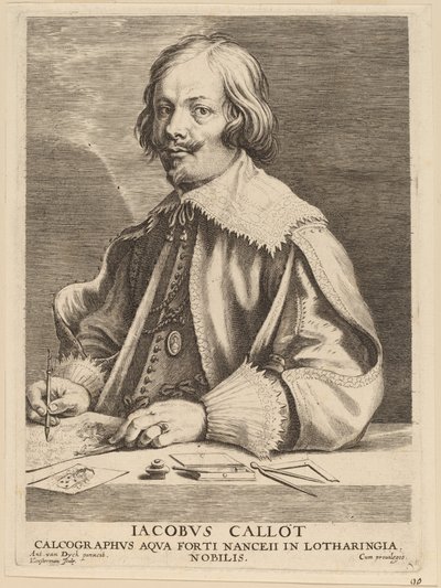 Jacques Callot 作者 安东尼·范戴克爵士之后的卢卡斯·埃米尔·沃斯特曼