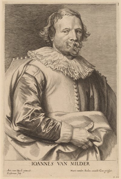 Jan van Mildert 作者 安东尼·范戴克爵士之后的卢卡斯·埃米尔·沃斯特曼