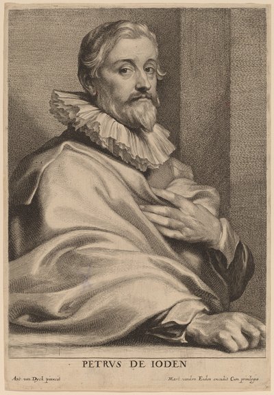 老彼得-德-约德 作者 Lucas Emil Vorsterman after Sir Anthony van Dyck