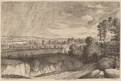 雨景 作者 卢卡斯·埃米尔·沃斯特曼 (Lucas Emil Vosterman)，以 Lodewijk de Vadder 为原型