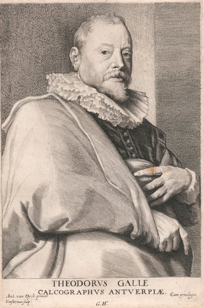 Theodorus Galle, Calcographus Anterpiæ 作者 卢卡斯·沃斯特曼
