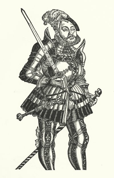 约翰-弗雷德里克一世，萨克森选帝侯（雕版画 作者 老卢卡斯（继克拉纳赫之后）