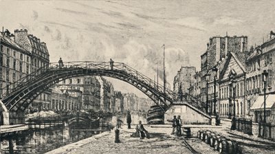 Jemmapes码头》，1915年 作者 吕西安·戈蒂埃