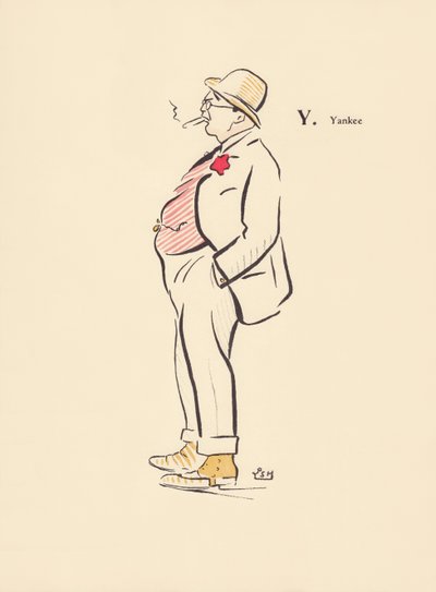 Y.YYankee 作者 Lucien L.（活跃于 1904 年）Henreaux