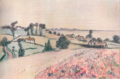 摘自20世纪Lucien Pissarro的彩色粉笔绘画 作者 露西恩·皮萨罗（Lucien Pissaro）