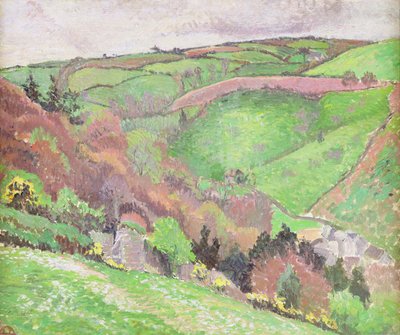 德文郡布莱克浦 作者 卢西安·皮萨罗（Lucien Pissarro）