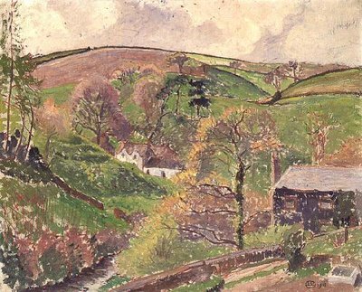 黑池谷 作者 卢西安·皮萨罗（Lucien Pissarro）