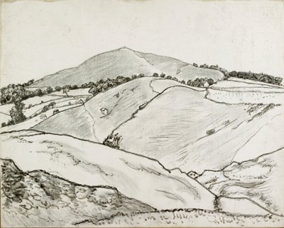 Cefn Bryn, 1933年 作者 卢西安·皮萨罗（Lucien Pissarro）
