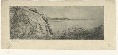 沿海山丘 作者 卢西安·皮萨罗（Lucien Pissarro）