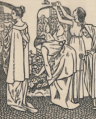 睡美人，1919年 作者 卢西安·皮萨罗（Lucien Pissarro）