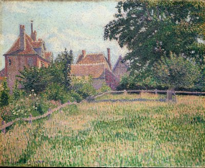 聋人之家，埃拉格尼，1886年 作者 卢西安·皮萨罗（Lucien Pissarro）
