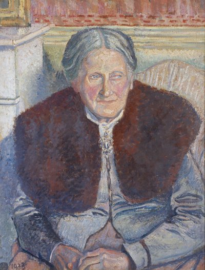 卡米尔-毕沙罗夫人，1923年 作者 卢西安·皮萨罗（Lucien Pissarro）