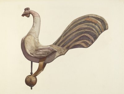公鸡风向标, 19351942. 作者 露西尔·沙博