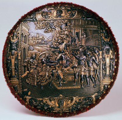 巡游盾牌"，约1580年。   作者 卢西奥·皮奇尼诺