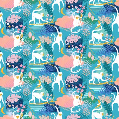 猴先生，2014 年（数字） 作者 露西·巴纳吉