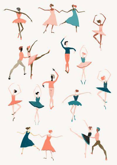 罗克斯流行芭蕾》，2014 年（数字版） 作者 露西·巴纳吉