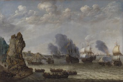 四天战役，1666 年 6 月 11-14 日 作者 鲁道夫·巴克惠曾