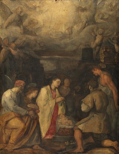 牧羊人的崇拜，约1602年 作者 卢多维科·卡迪·西戈里（Ludovico Cardi Cigoli）