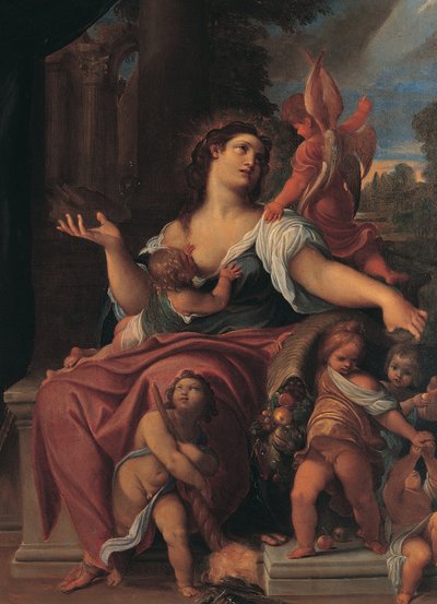 天意的寓言 作者 卢多维科·卡拉奇（Ludovico Carracci）