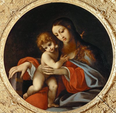 圣母与圣婴通多，... 作者 卢多维科·卡拉奇（Ludovico Carracci）