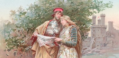 莎士比亚的奥赛罗（chromolitho）插图 作者 卢多维科·马尔凯蒂（Ludovico Marchetti）