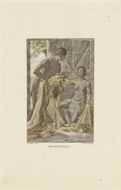Monoemugi王国的居民 Monoemugi（物体上的标题） 作者 雅克·凯珀