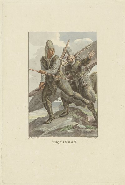 逃离因纽特人 Esquimoos（物体上的标题） 作者 雅克·凯珀