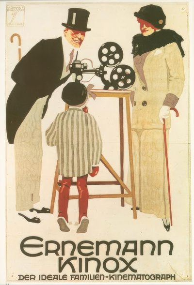Ernemann Kinox. Der Ideale Familien-Kinematograph 作者 路德维希·霍尔文