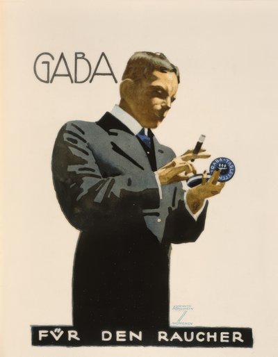 Gaba / 对于吸烟者 作者 路德维希·霍尔文