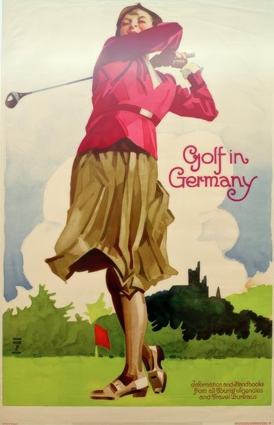 Golf in Germany / Information and Handbooks from all Tourist Agencies and Travel Bureaus 作者 路德维希·霍尔文