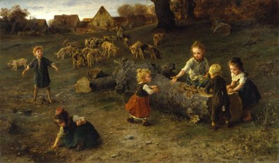 泥馅饼，1873年 作者 路德维希·克瑙斯