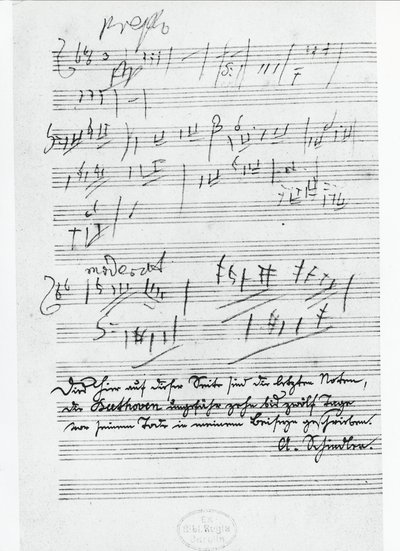 艺术印刷品， Ludwig van Beethoven