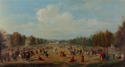 杰里德在卡吉萨纳的比赛c。 1890年 作者 路易吉·夸克酮