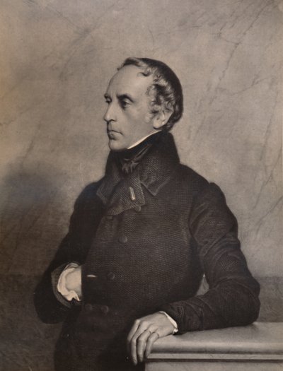 Francois Pierre Guillaume Guizot，法国政治家和历史学家，19世纪，1894年 作者 路易吉·卡拉马塔（Luigi Calamatta）