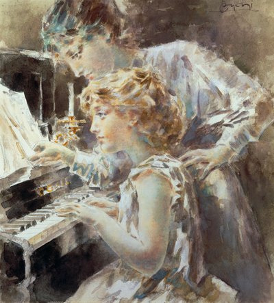 钢琴课 作者 路易吉·康科尼（Luigi Conconi）