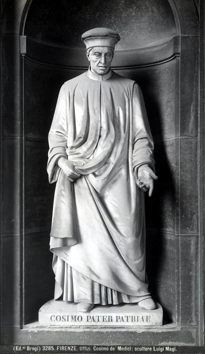 Statue of Cosimo dè Medici 作者 路易吉·马吉（Luigi Magi）