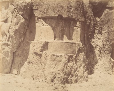 6 [Naksh-i Rustam, Near Persepolis], 1840-60年代。 作者 路易吉·佩斯