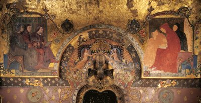 但丁书房墙饰细部 作者 路易吉·斯克罗萨蒂