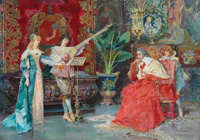 音乐插曲，1881年 作者 路易斯·阿尔瓦雷斯·加泰罗尼亚