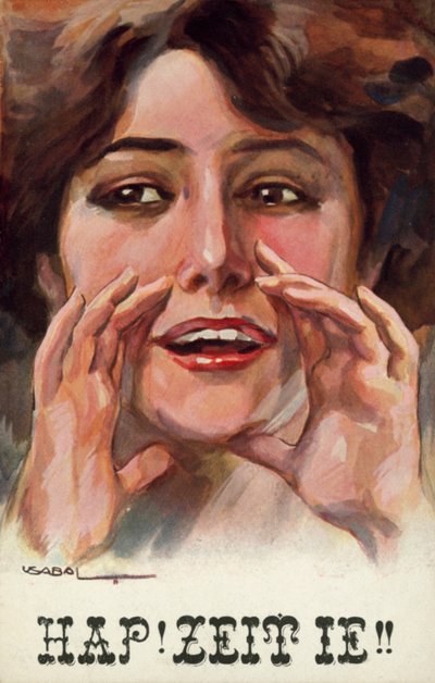 女人的呼唤（彩色石版印刷） 作者 路易斯·乌萨巴尔
