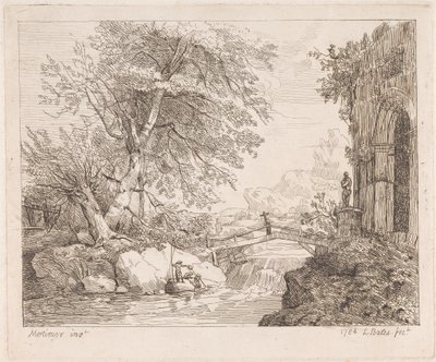 Landscape with Classical Ruins 作者 莉迪亚贝茨