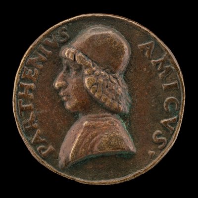 Bartolommeo Partenio，活跃于1480-1485年，人文主义者[正面]。 作者 小丽西普斯
