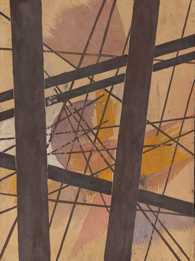 太空部队组成，1921-1922年。 作者 柳博夫·谢尔盖维娜·波波娃