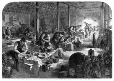 约克郡谢菲尔德的钢铁制品，1866年 作者 杰克逊