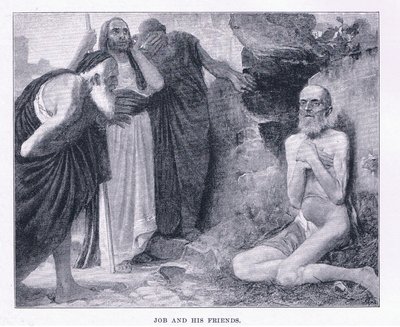 Job and his friends, from The Magazine of Art 1893, Cassell and Company 作者 拉韦涅