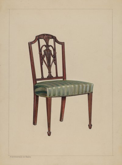 椅子 作者 M. Rosenshield by Paulin
