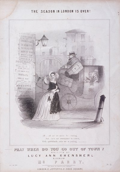 伦敦桥码头，伦敦，约1840年 作者 M和N汉哈特