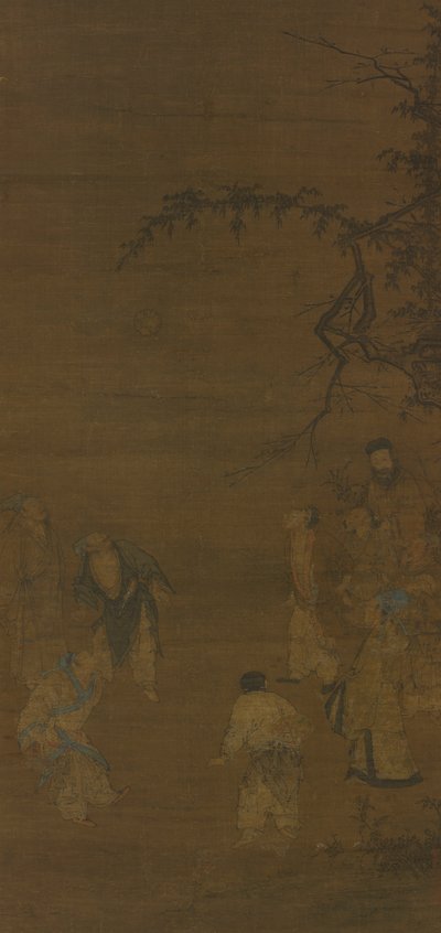 足球运动员，c。 1100年代末-第一季度1200年代。 作者 马媛